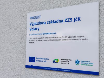 Záchranáři v Jihočeském kraji otevřeli dvě nové moderní základny